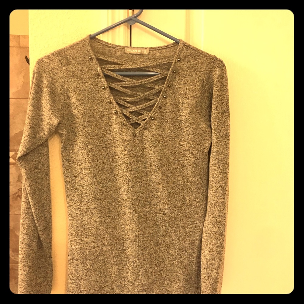 Warm workout top
